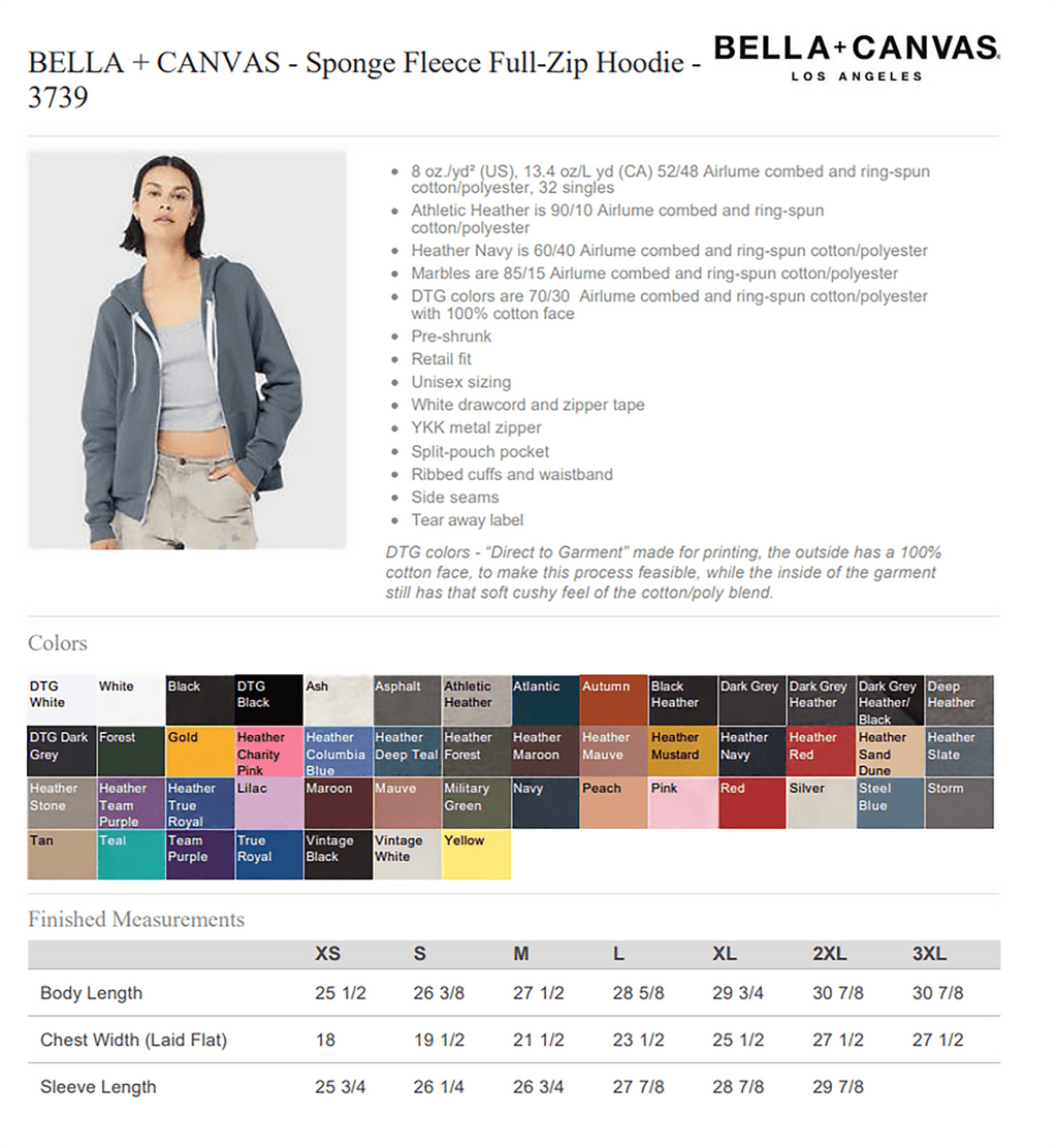 Ladies Rock Off-Road Zip-Up Hoodies for Women's Outdoor Adventures T-Shirts, Sweatshirt | ZylaModa.com (Image 5)