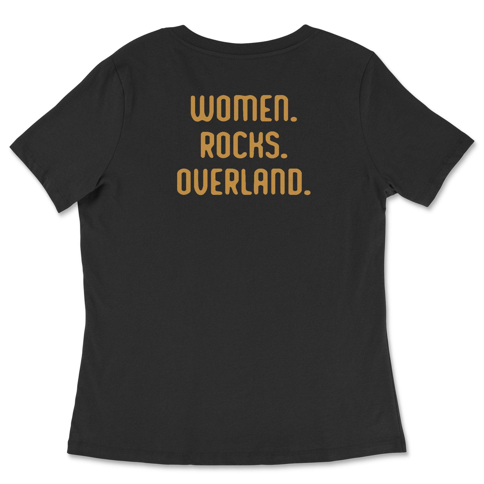 Lady Rocklander V-Neck Tee Hoodie, Sweatshirt | ZylaModa.com (Image 4)