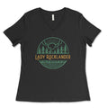 Lady Rocklander V-Neck Tee Hoodie, Sweatshirt | ZylaModa.com (Image 1)