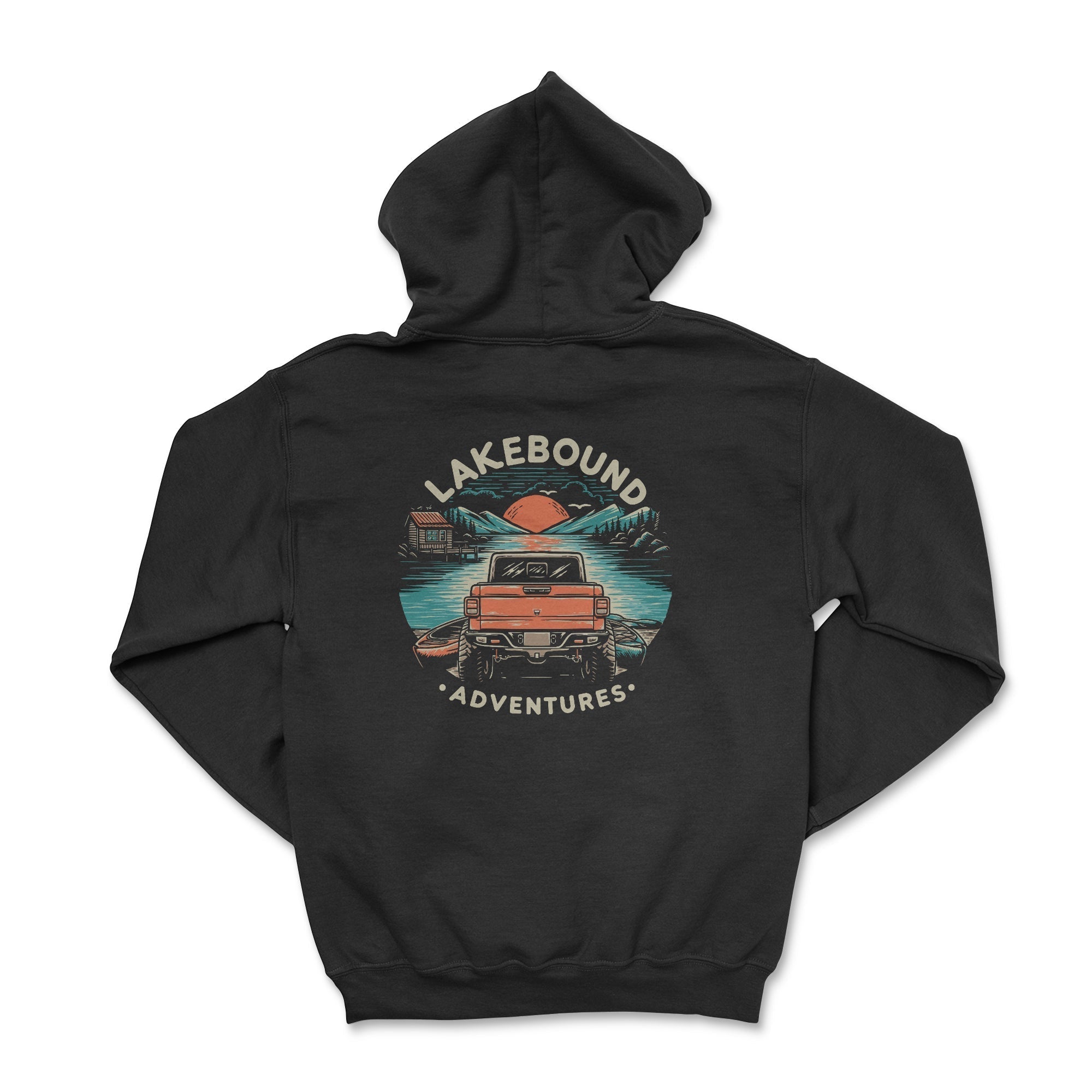 Lake Bound Nature 4 x 4 Hoodie T-Shirts, Sweatshirt | ZylaModa.com (Image 5)
