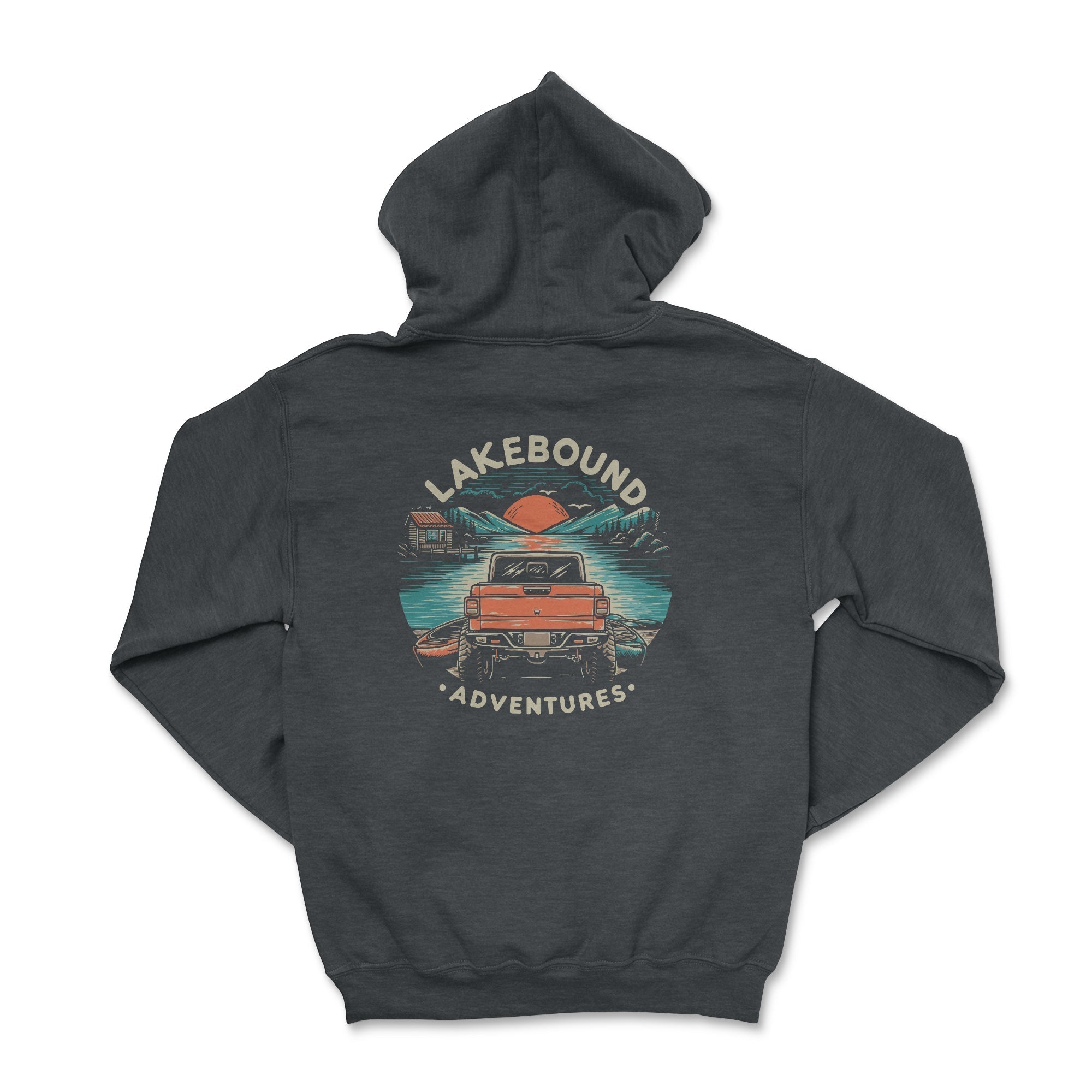 Lake Bound Nature 4 x 4 Hoodie T-Shirts, Sweatshirt | ZylaModa.com (Image 1)