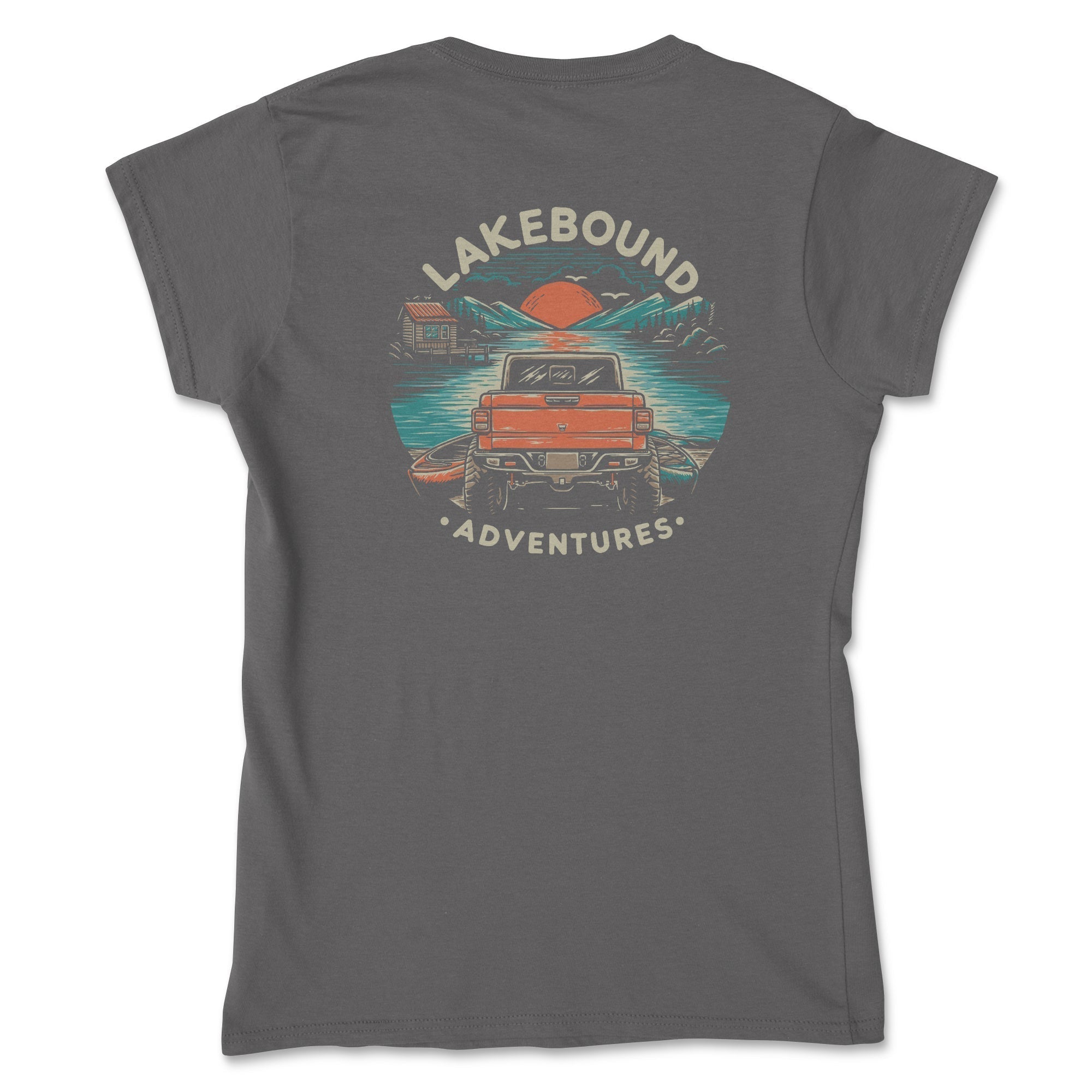 Lake Life is the Good Life 4 x 4 Women's Tee Hoodie, Sweatshirt | ZylaModa.com (Image 3)