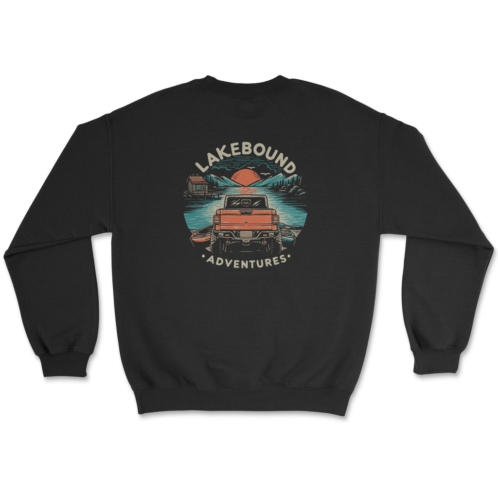 Lakebound Adventures Crewneck Sweatshirt T-Shirts, Hoodie | ZylaModa.com (Image 3)
