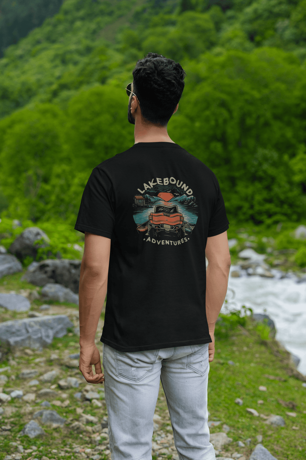 Lakebound Adventures Graphic Tee Hoodie, Sweatshirt | ZylaModa.com (Image 2)