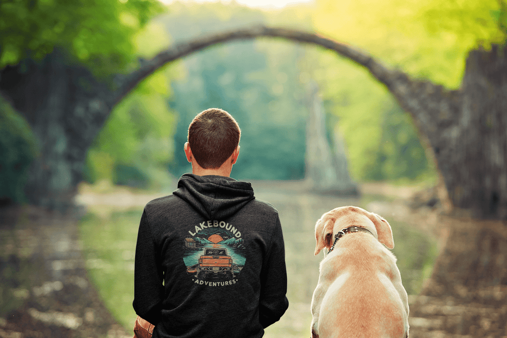 Lakebound Adventures Zip-Up Hoodie-Lake Life, Good Life T-Shirts, Sweatshirt | ZylaModa.com (Image 2)