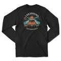 Lakefront Wanderlust Long-Sleeve Tee Hoodie, Sweatshirt | ZylaModa.com (Image 1)