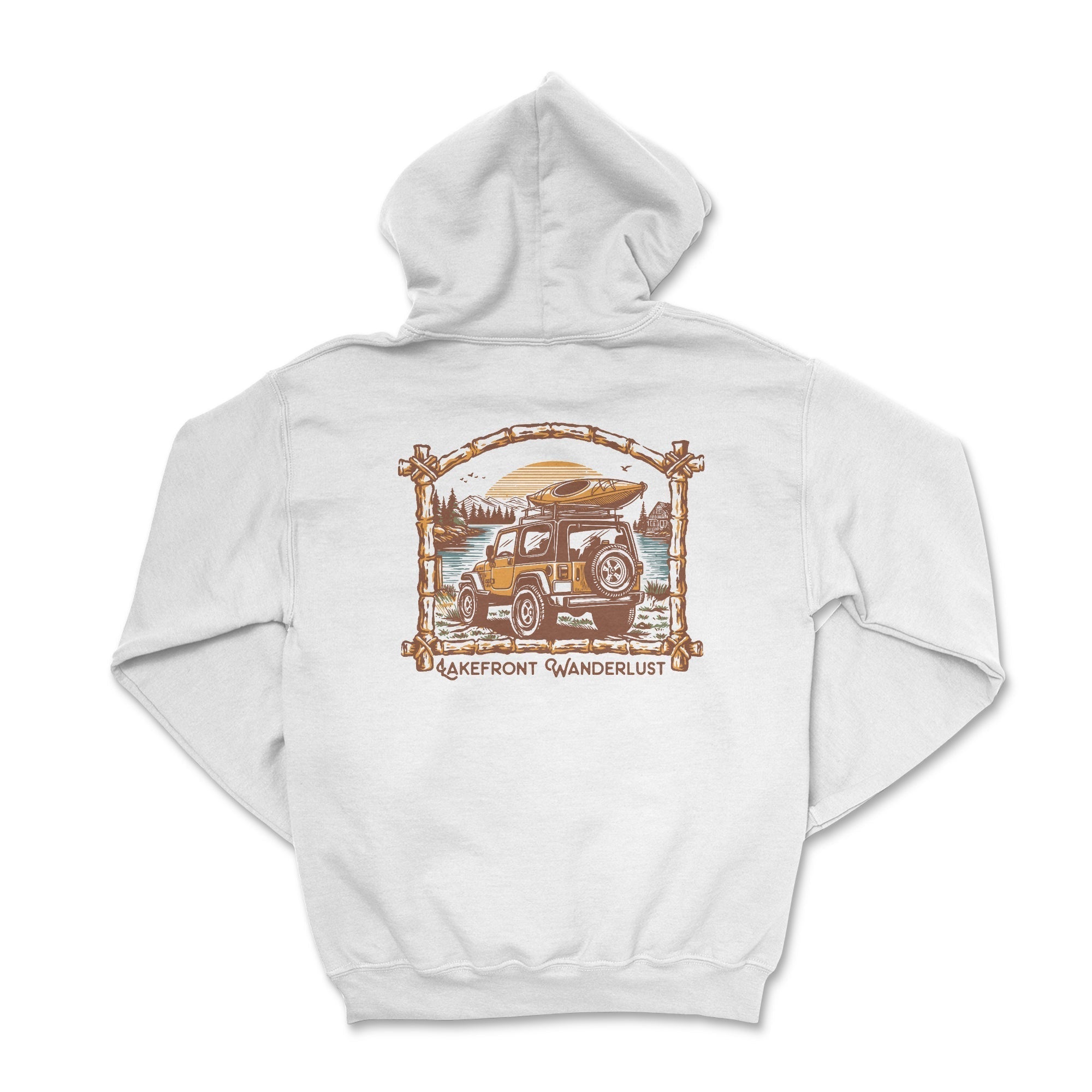 Lakefront Wrangler Wanderlust Hoodie T-Shirts, Sweatshirt | ZylaModa.com (Image 1)