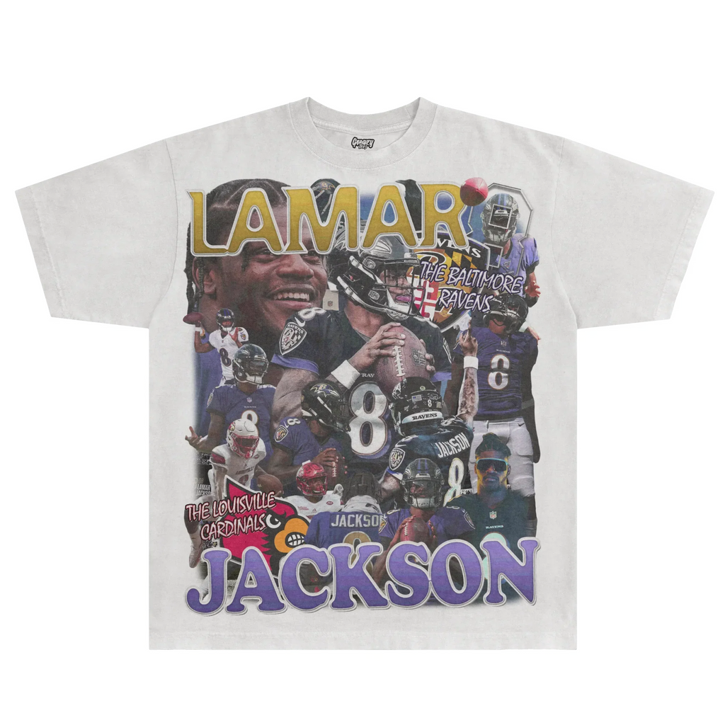 Lamar Jackson Ravens Tee Hoodie, Sweatshirt | ZylaModa.com (Image 1)