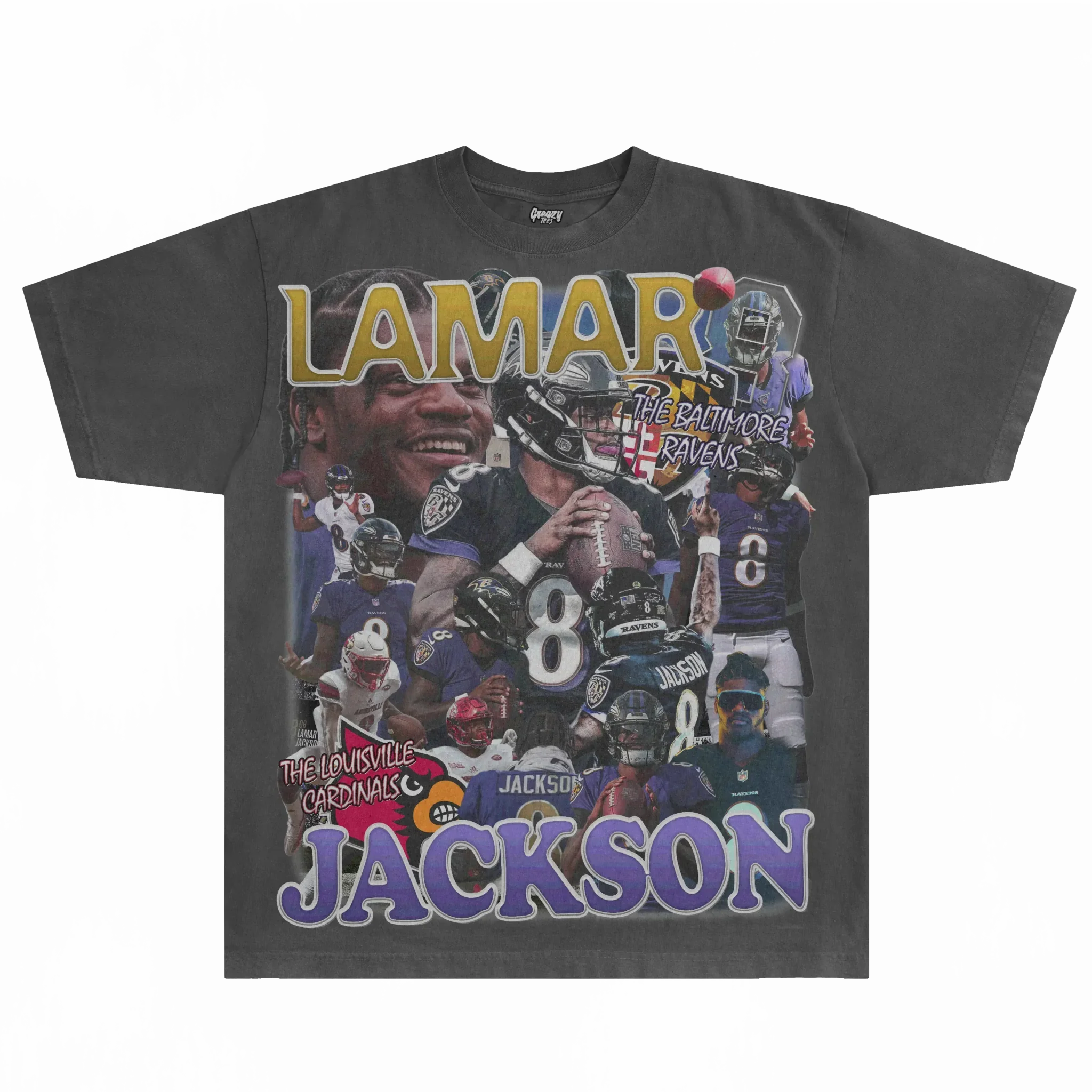 Lamar Jackson Ravens Tee Style002 Hoodie, Sweatshirt | ZylaModa.com (Image 1)