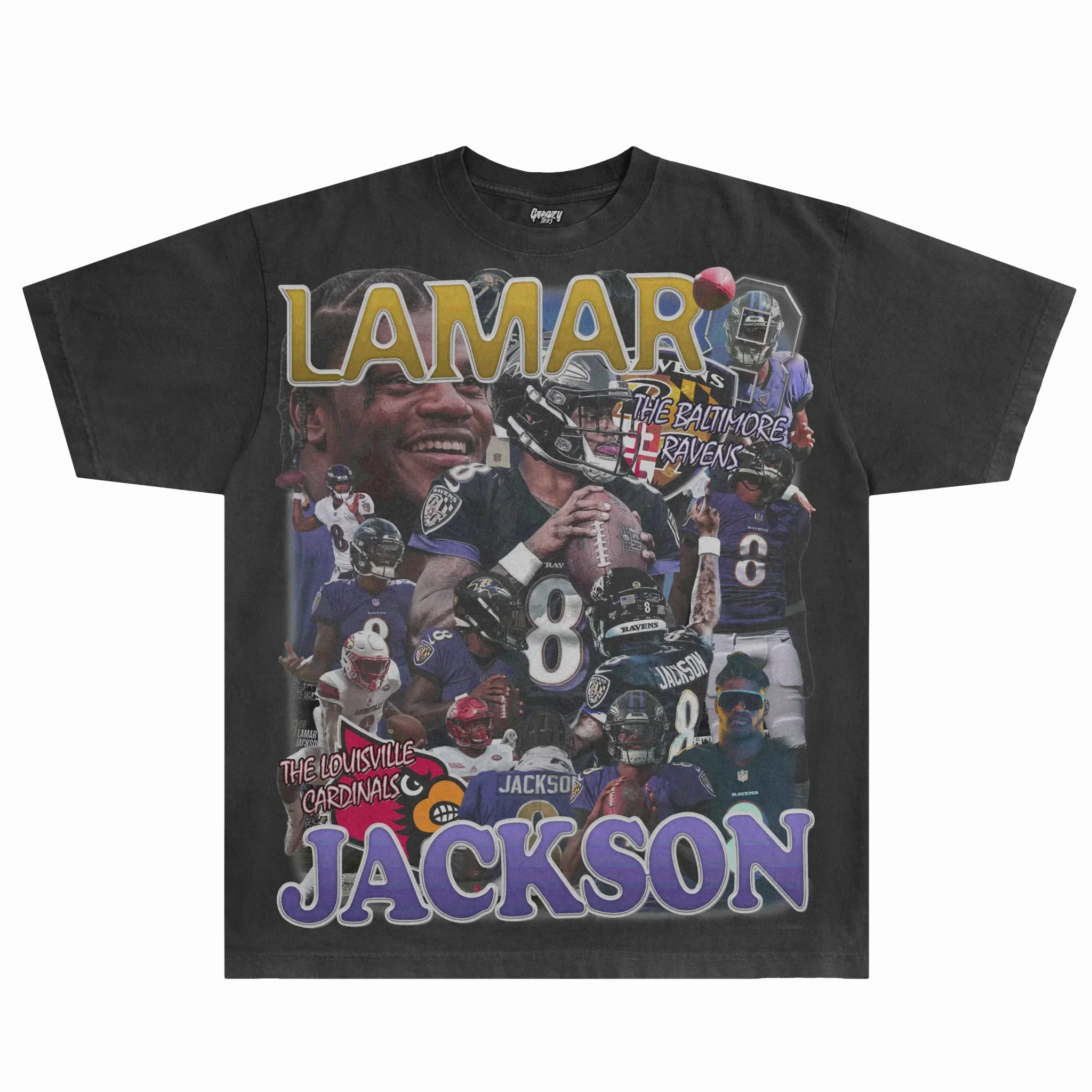 Lamar Jackson Ravens Tee Style001 Hoodie, Sweatshirt | ZylaModa.com (Image 1)