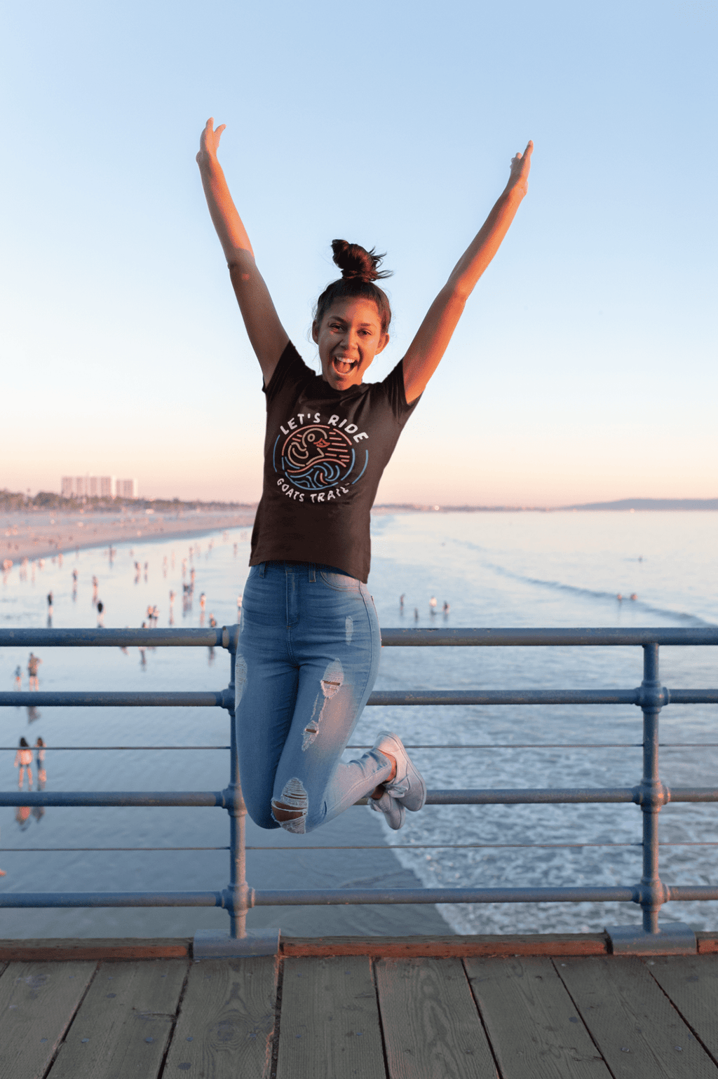 Let's Ride Neon Duck Women's Tee Shirt Hoodie, Sweatshirt | ZylaModa.com (Image 2)