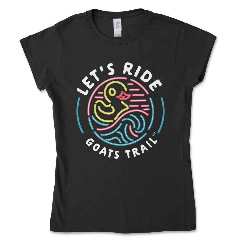 Let's Ride Neon Duck Women's Tee Shirt Hoodie, Sweatshirt | ZylaModa.com (Image 3)