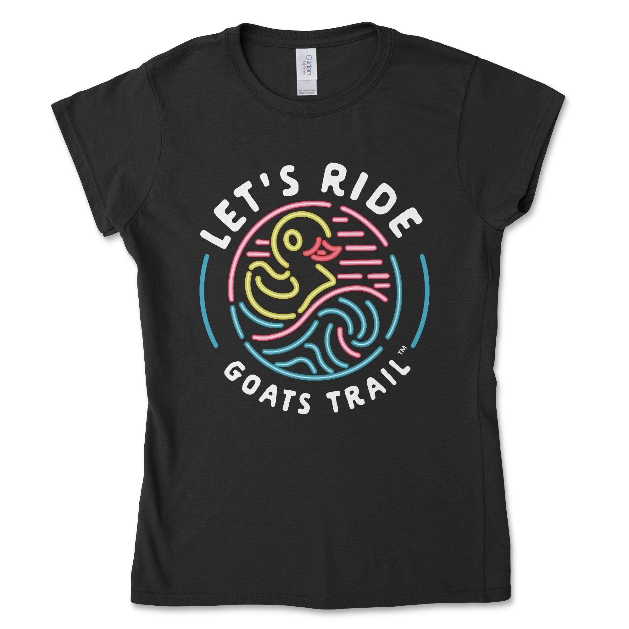 Let's Ride Neon Duck Women's Tee Shirt Hoodie, Sweatshirt | ZylaModa.com (Image 3)