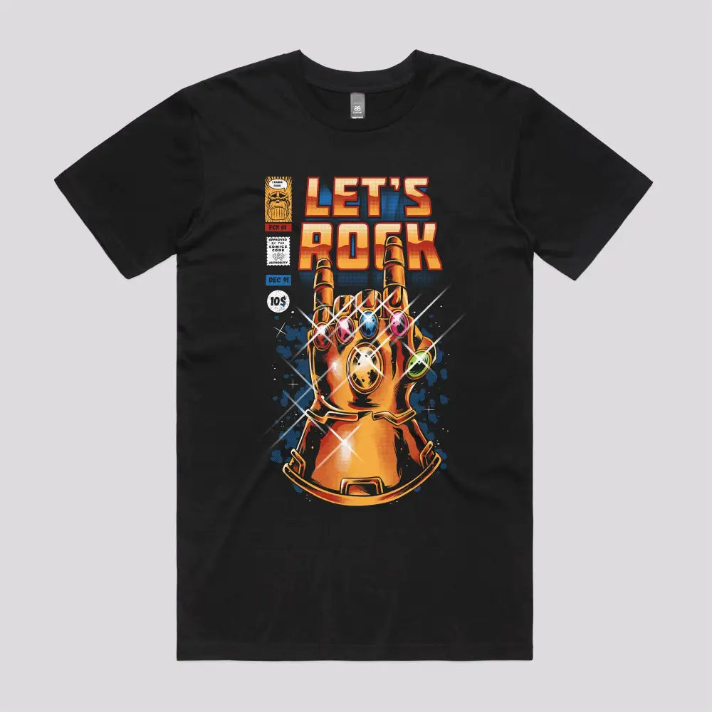 Let's Rock T-Shirt Hoodie, Sweatshirt | ZylaModa.com (Image 2)