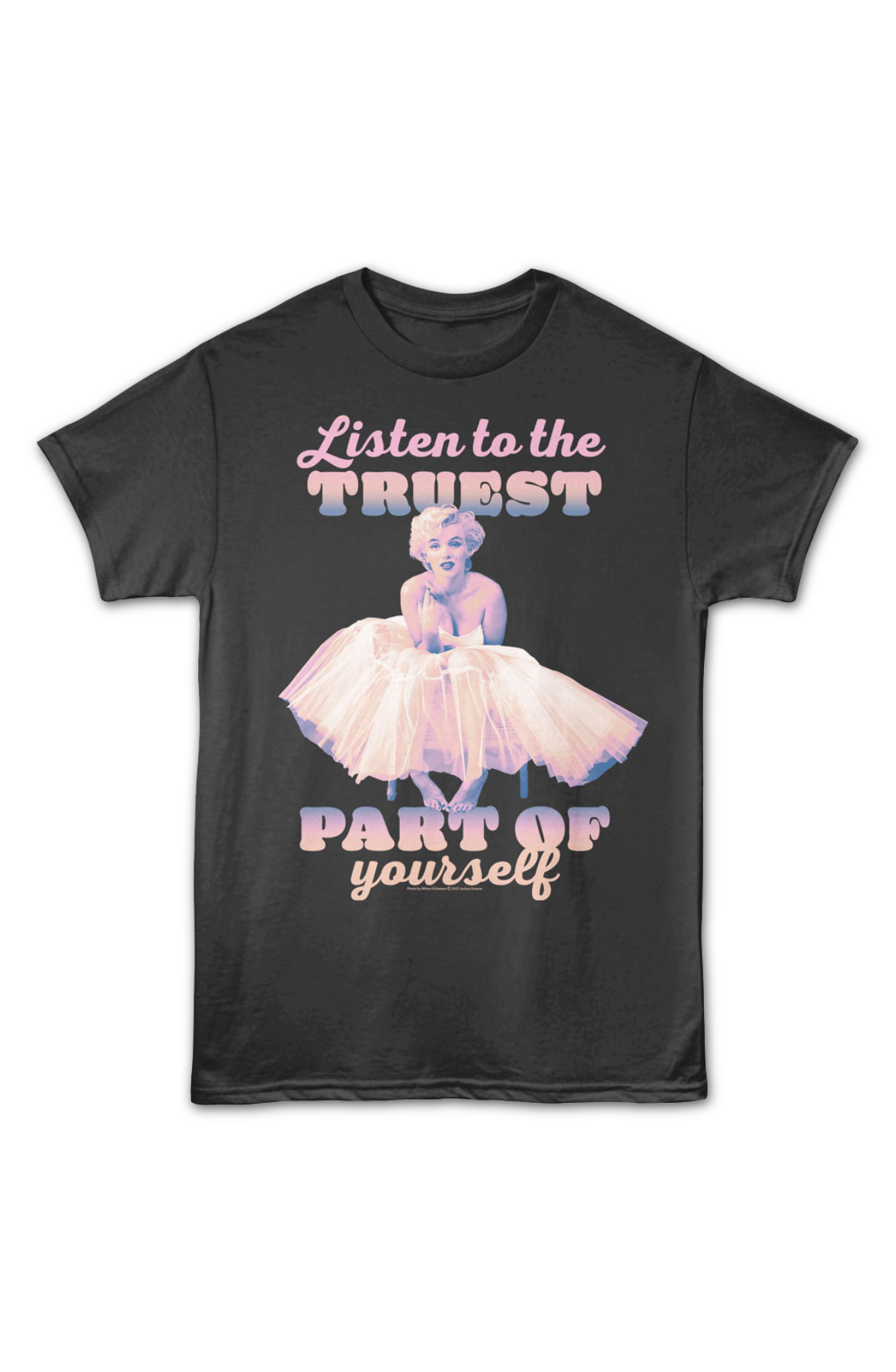 Listen To The Truest Part Of Yourself Marilyn Monroe T-Shirt Hoodie, Sweatshirt | ZylaModa.com (Image 2)