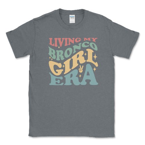 Living My Bronco Girl Era Graphic Tee Hoodie, Sweatshirt | ZylaModa.com (Image 5)