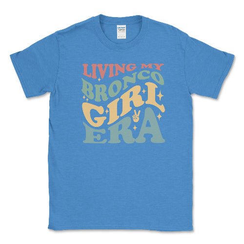 Living My Bronco Girl Era Graphic Tee Hoodie, Sweatshirt | ZylaModa.com (Image 3)
