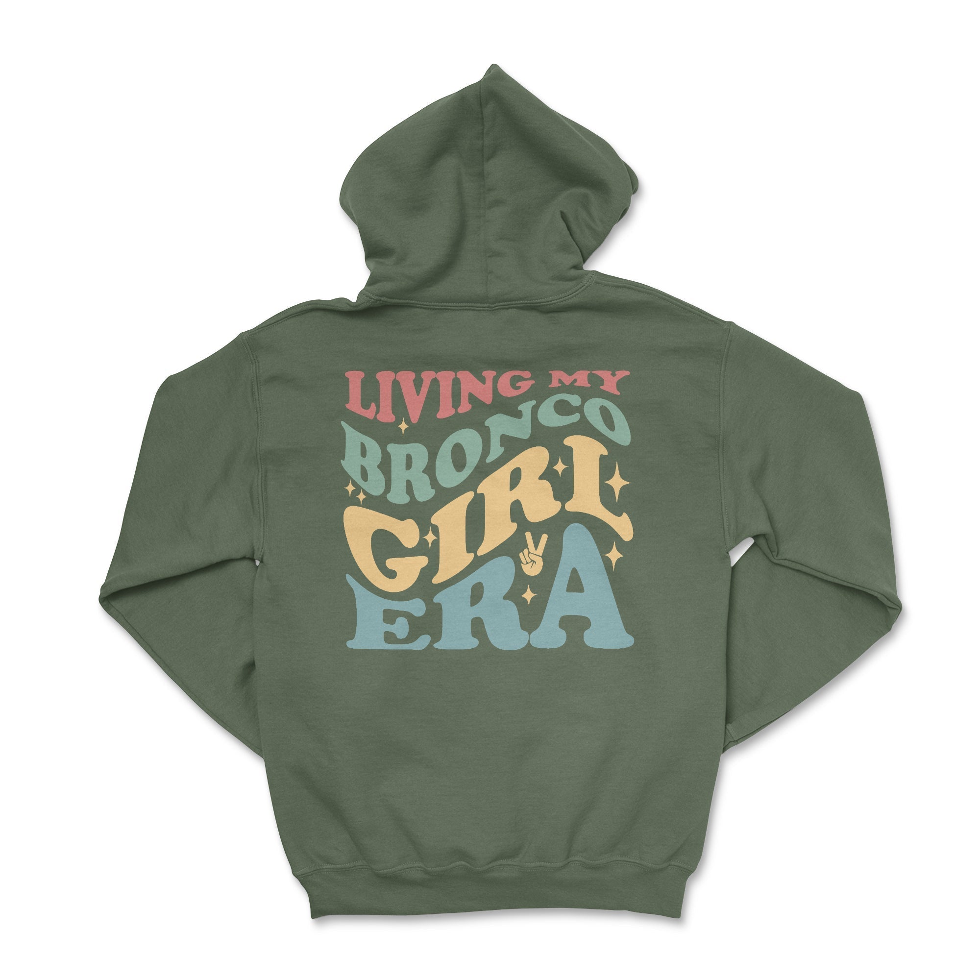 Living My Bronco Girl Era Hoodie T-Shirts, Sweatshirt | ZylaModa.com (Image 3)