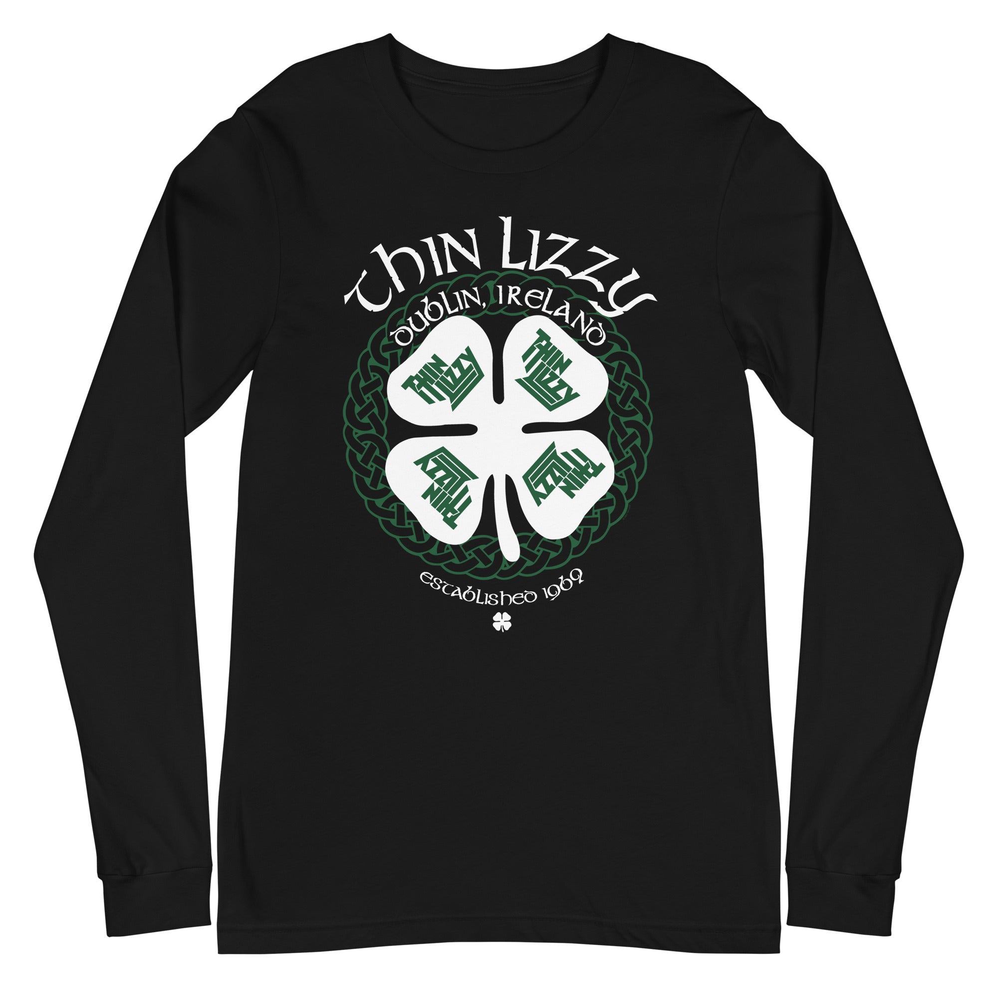 Thin Lizzy - Dublin Long Sleeve T-Shirt Hoodie, Sweatshirt | ZylaModa.com