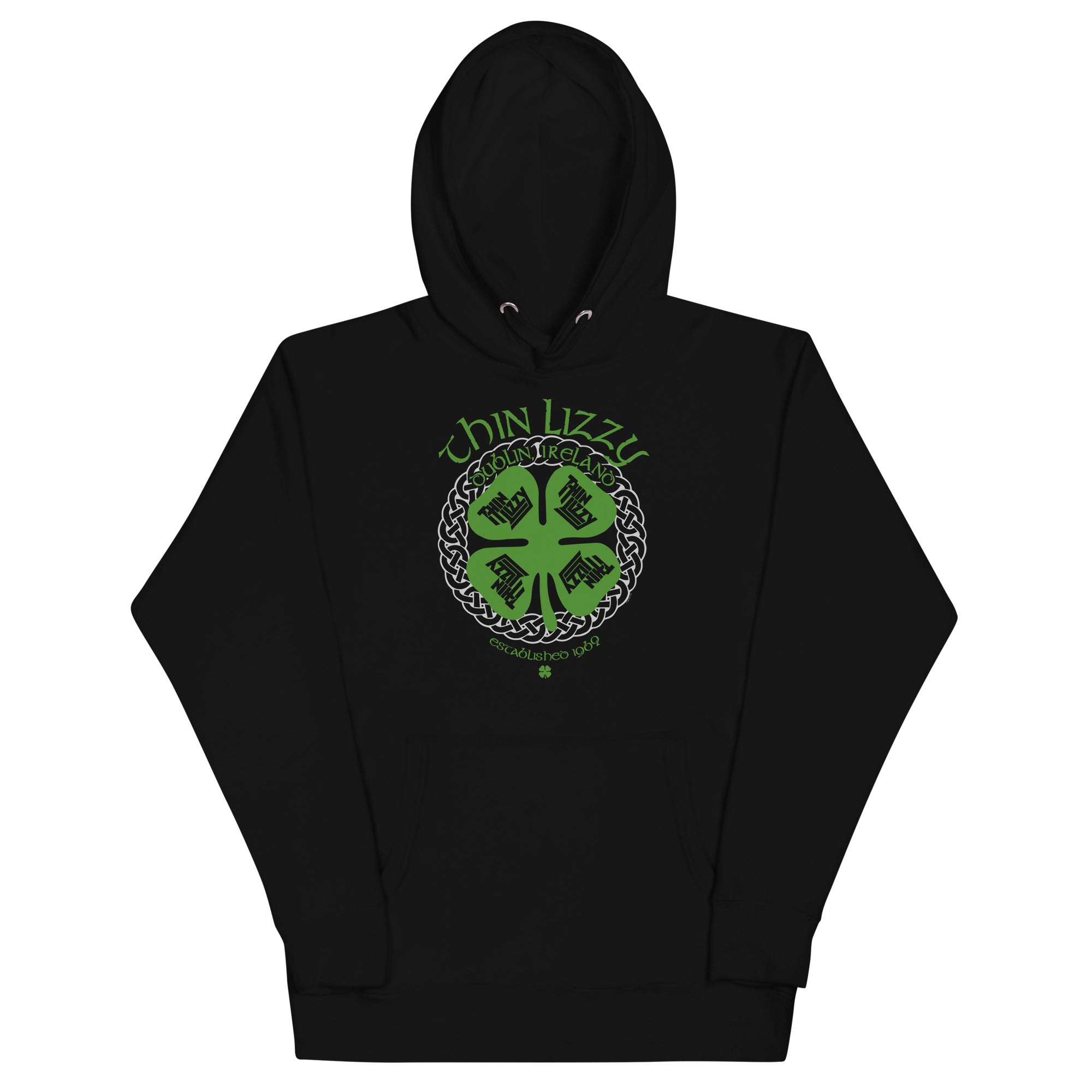 Thin Lizzy - Shamrock Hoodie T-Shirts, Sweatshirt | ZylaModa.com