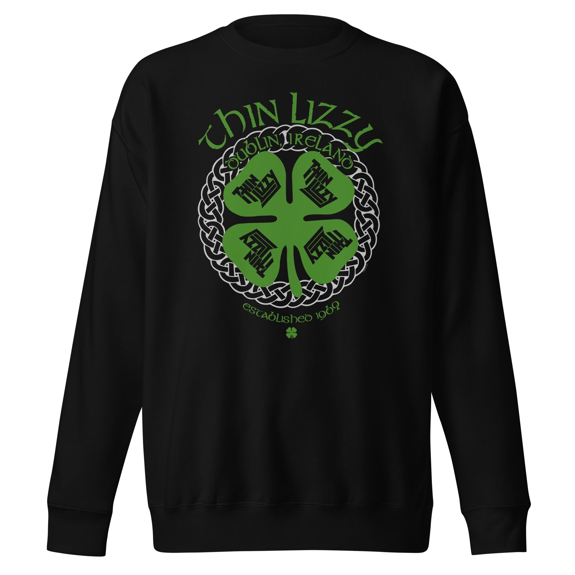 Thin Lizzy - Shamrock Sweatshirt T-Shirts, Hoodie | ZylaModa.com