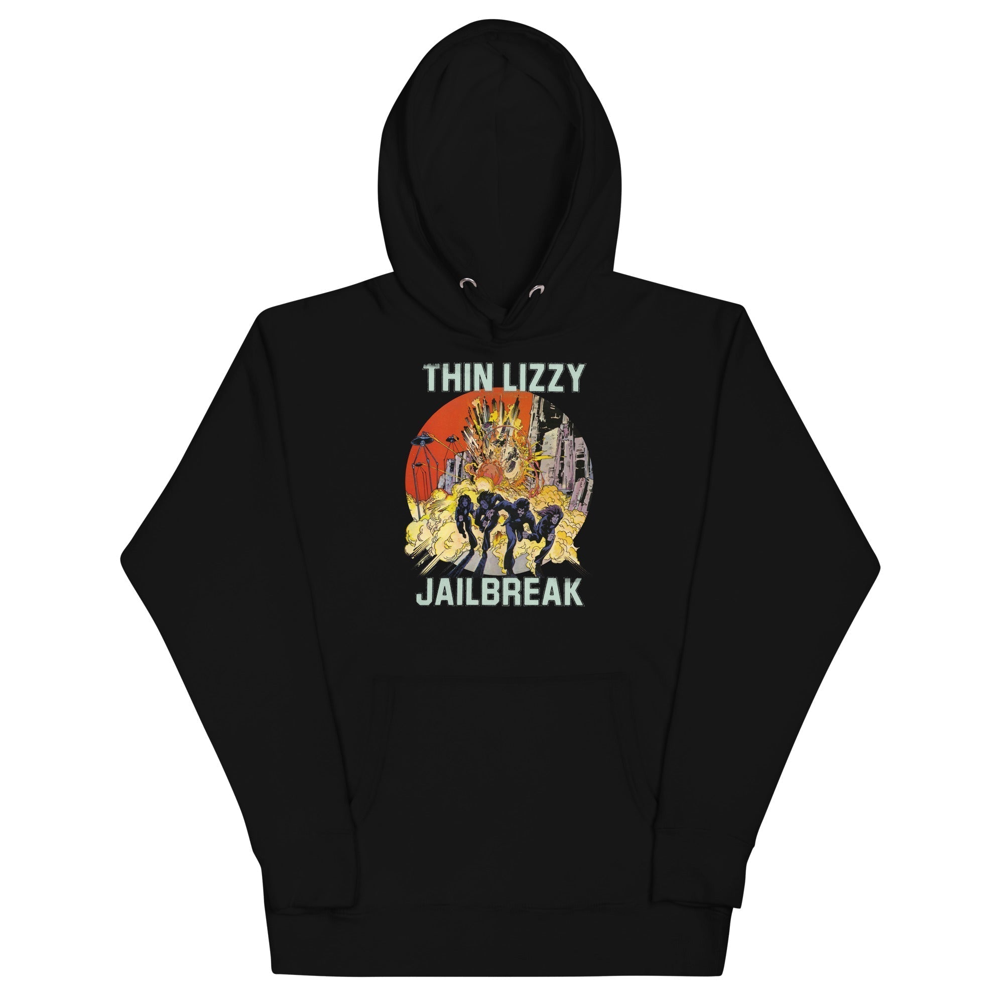 Thin Lizzy - Vintage Jailbreak Hoodie T-Shirts, Sweatshirt | ZylaModa.com
