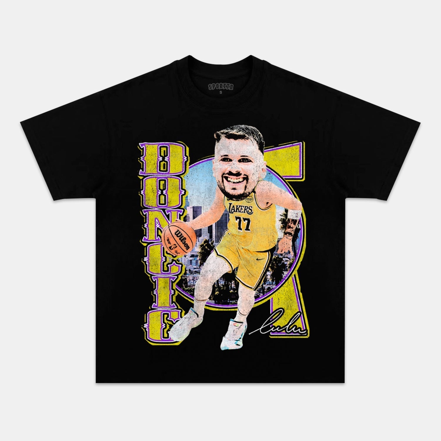 LUKA DONCIC BIG HEAD TEE Hoodie, Sweatshirt | ZylaModa.com (Image 1)