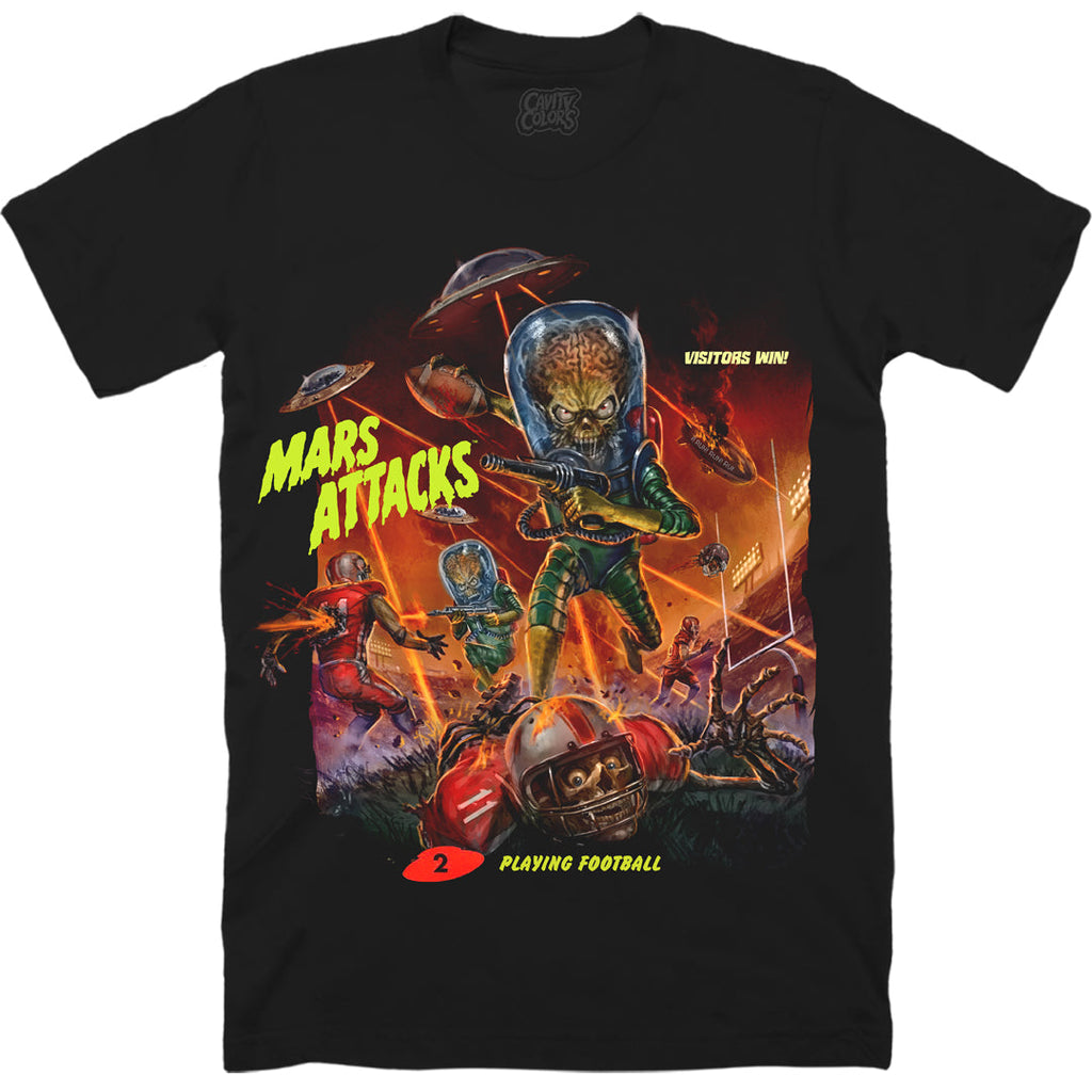 MARS ATTACKS: VISITORS WIN - T-SHIRT Hoodie, Sweatshirt | ZylaModa.com (Image 1)