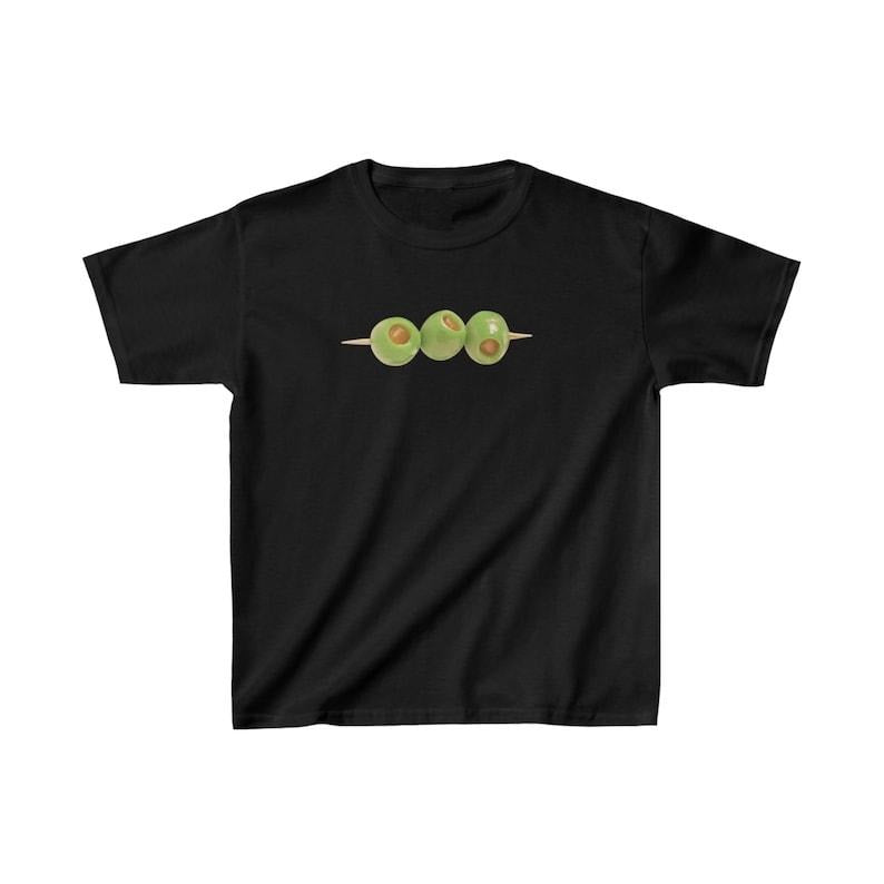 martini olives baby tee, cotton shirt, coquette y2k graphic tee Hoodie, Sweatshirt | ZylaModa.com