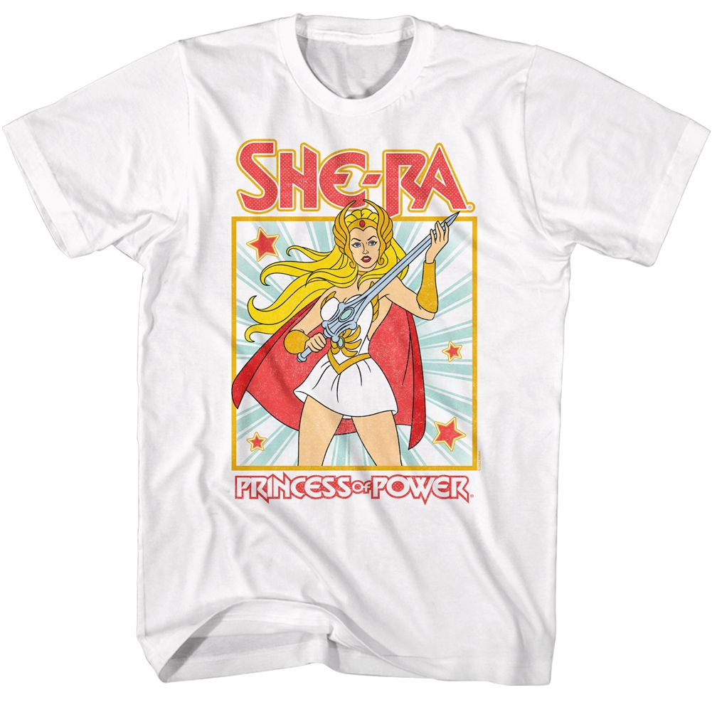 Masters Of The Universe - MOTU She Ra Square Boyfriend Tee Hoodie, Sweatshirt | ZylaModa.com