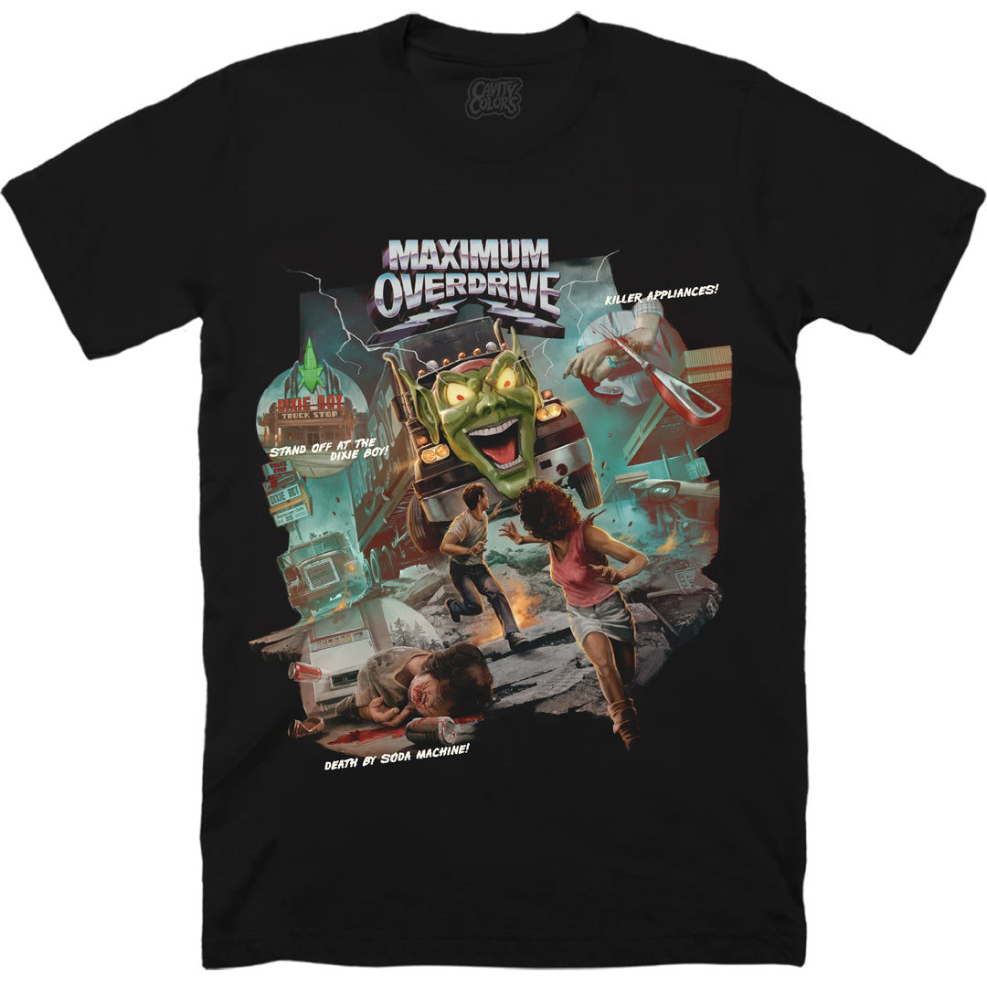 MAXIMUM OVERDRIVE - T-SHIRT Hoodie, Sweatshirt | ZylaModa.com (Image 1)