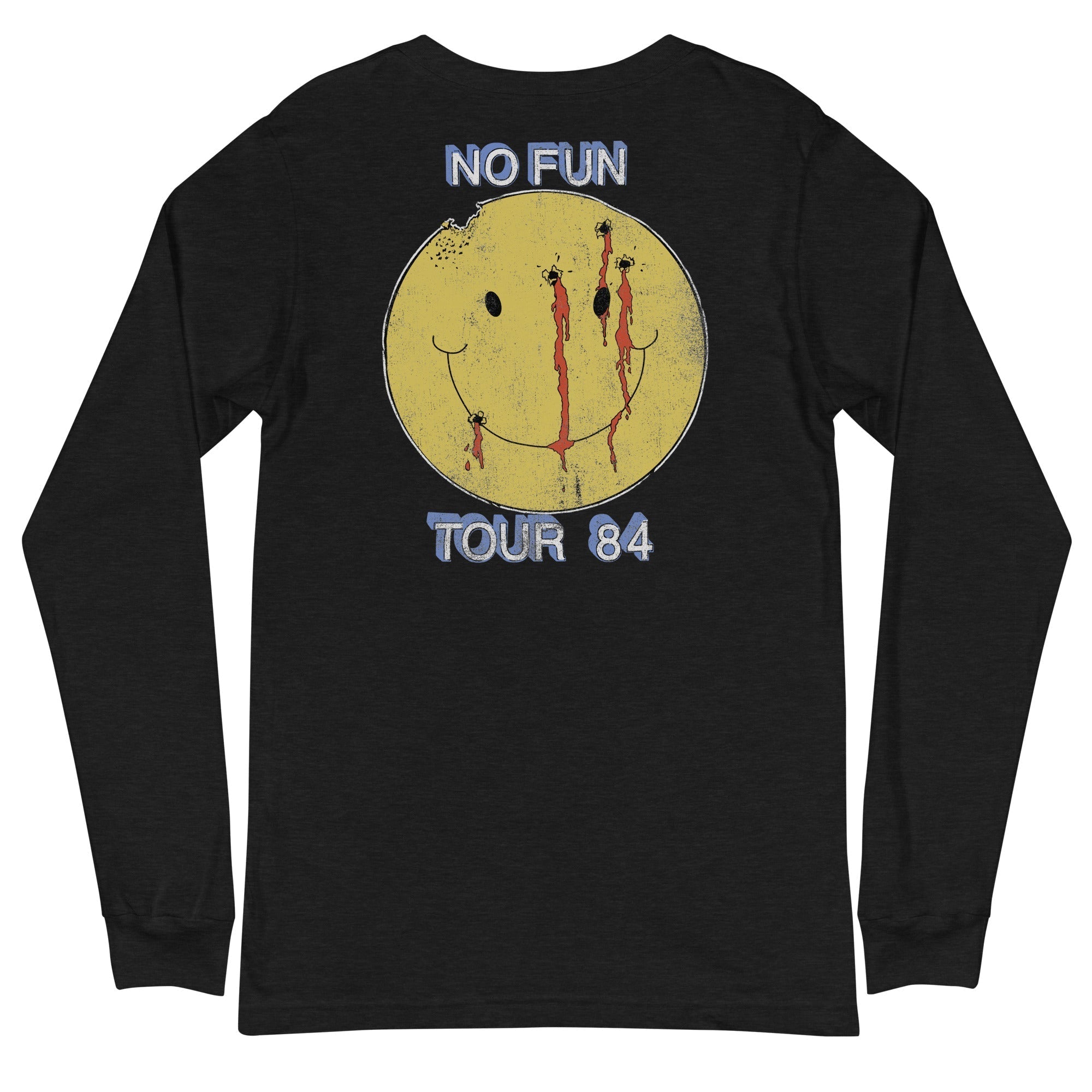 Motley Crue - No Fun Tour '84 Long Sleeve T-Shirt Hoodie, Sweatshirt | ZylaModa.com (Image 2)