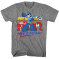 Mega Man - Multi Color Rectangles T-Shirt Hoodie, Sweatshirt | ZylaModa.com