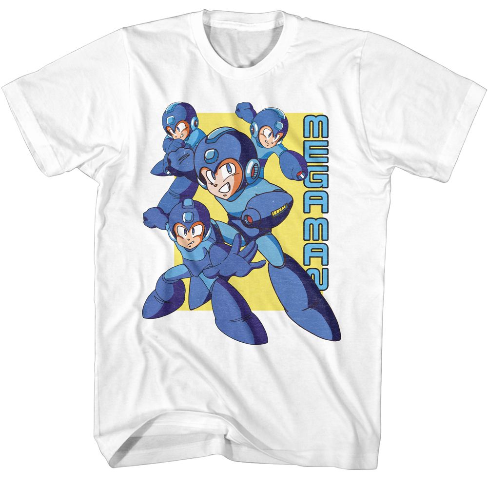 Mega Man - Multiple Poses Boyfriend Tee Hoodie, Sweatshirt | ZylaModa.com
