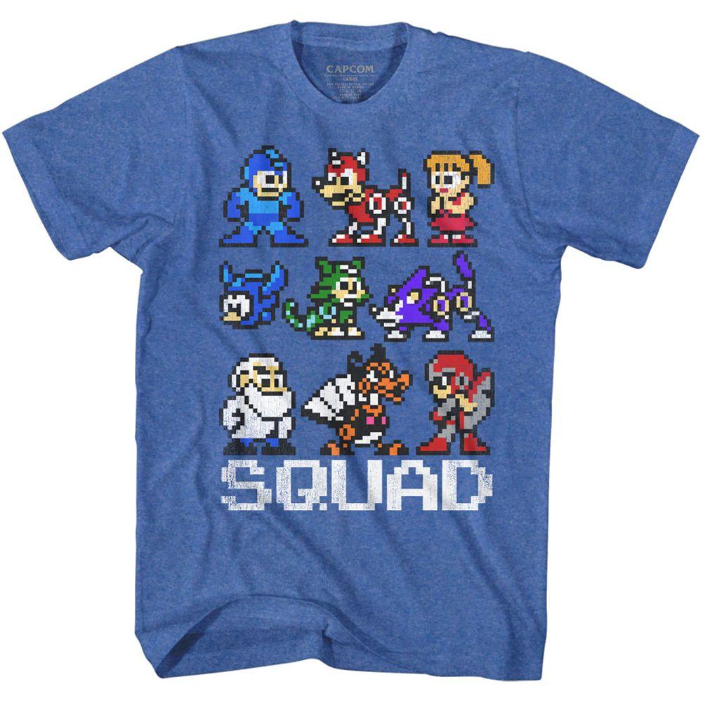 Mega Man Squad T-Shirt Hoodie, Sweatshirt | ZylaModa.com