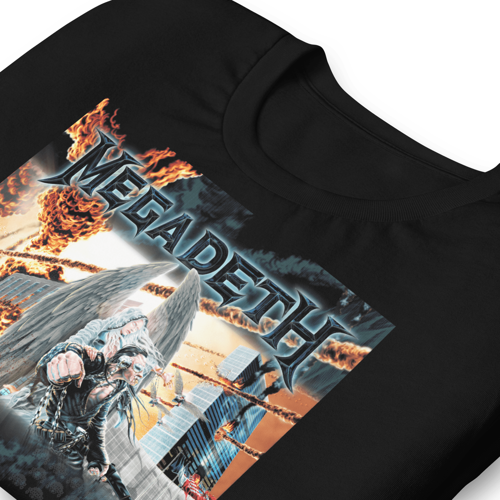 Megadeth - Angel Flames T-Shirt Hoodie, Sweatshirt | ZylaModa.com (Image 2)