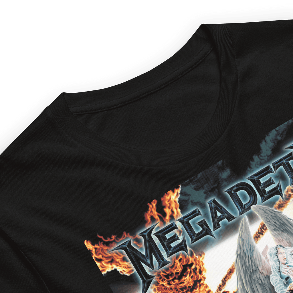 Megadeth - Angel Flames T-Shirt Hoodie, Sweatshirt | ZylaModa.com (Image 4)