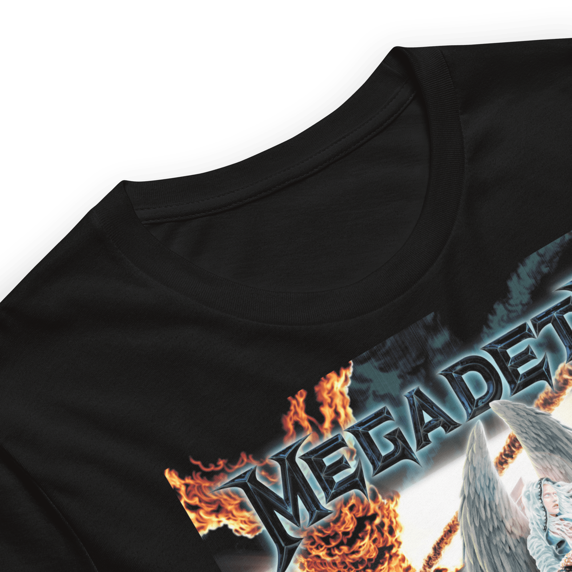 Megadeth - Angel Flames T-Shirt Hoodie, Sweatshirt | ZylaModa.com (Image 4)