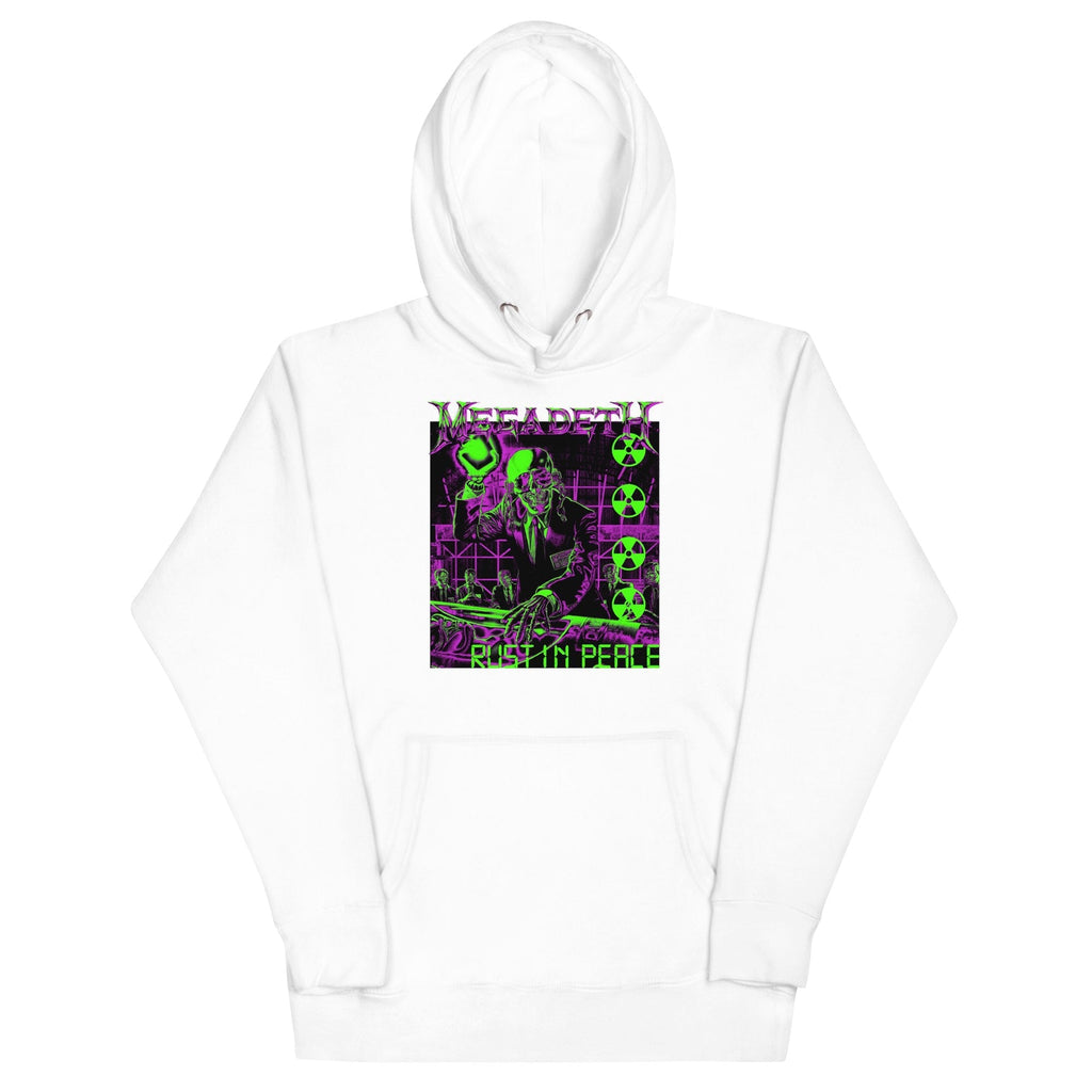 Megadeth Neon Rust in Peace Classic Hoodie T-Shirts, Sweatshirt | ZylaModa.com (Image 1)