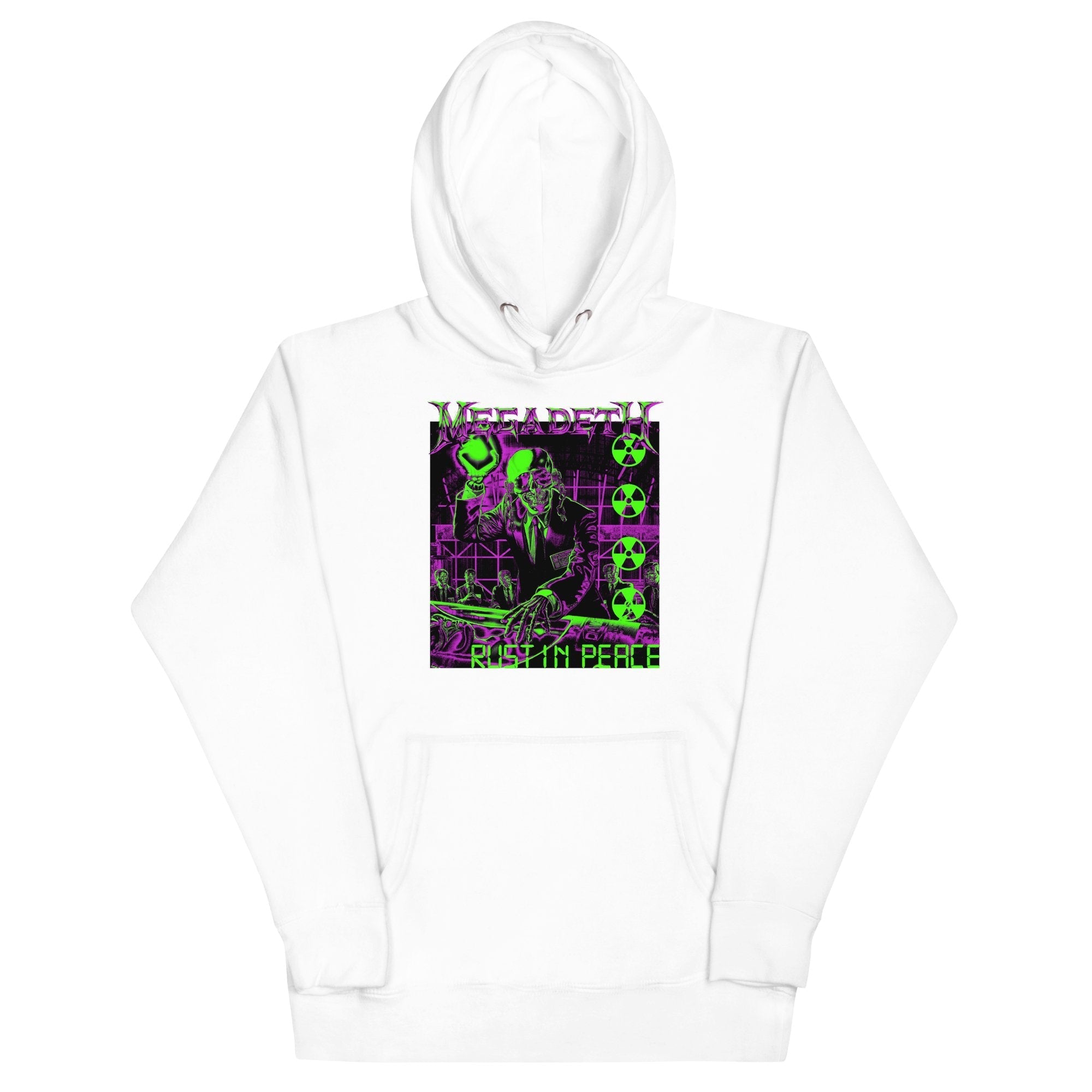 Megadeth Neon Rust in Peace Classic Hoodie T-Shirts, Sweatshirt | ZylaModa.com (Image 1)