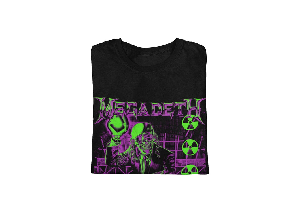 Megadeth Neon Rust T-Shirt Hoodie, Sweatshirt | ZylaModa.com (Image 2)
