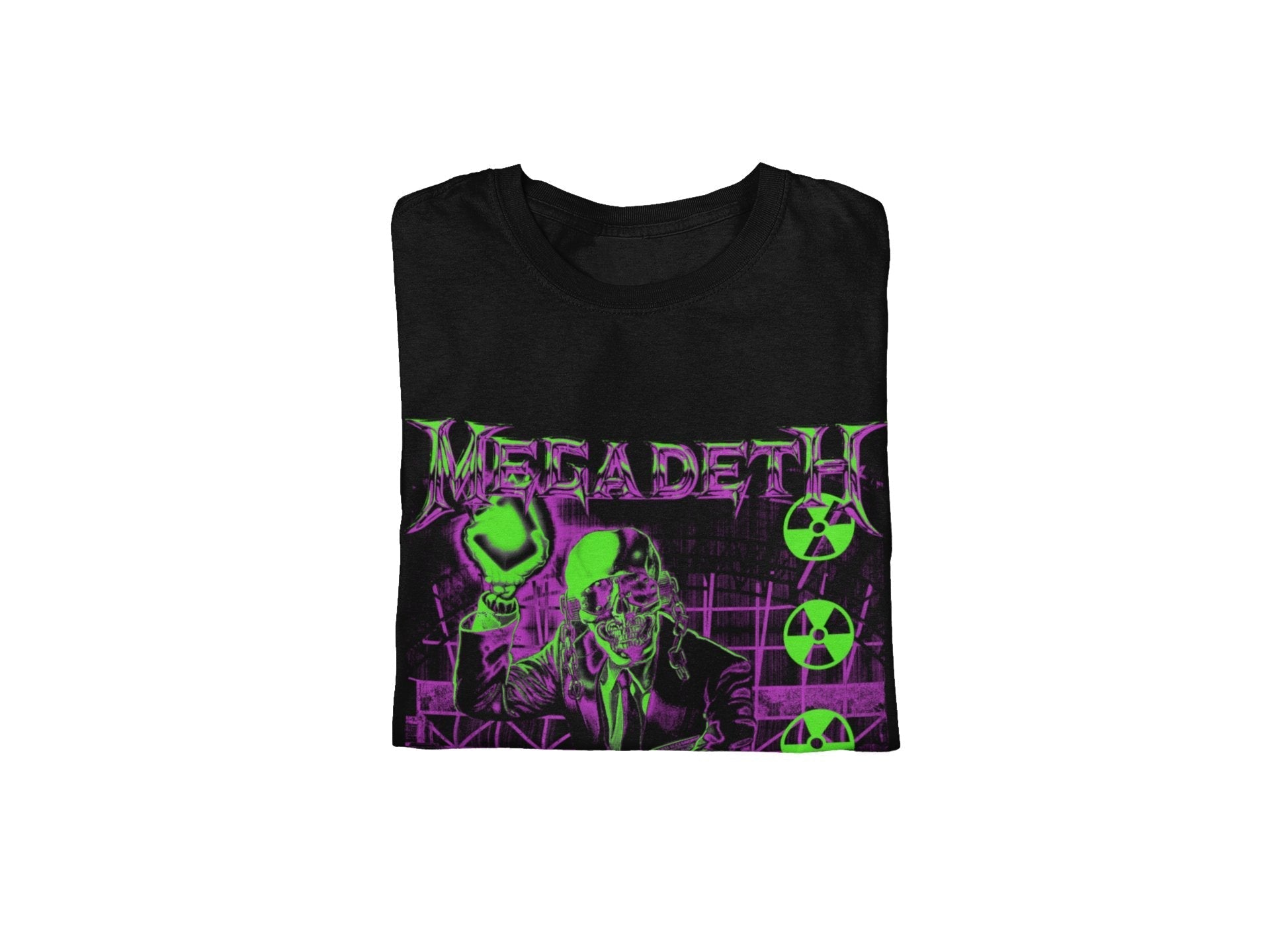 Megadeth Neon Rust T-Shirt Hoodie, Sweatshirt | ZylaModa.com (Image 2)