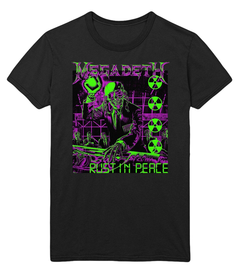 Megadeth Neon Rust T-Shirt Hoodie, Sweatshirt | ZylaModa.com (Image 1)