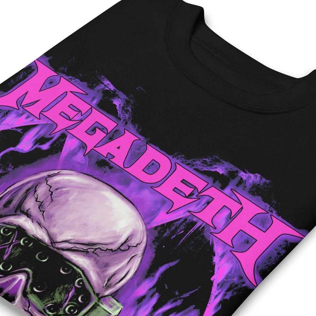 Megadeth Purple Nuclear Jumbo Print Sweatshirt T-Shirts, Hoodie | ZylaModa.com (Image 2)