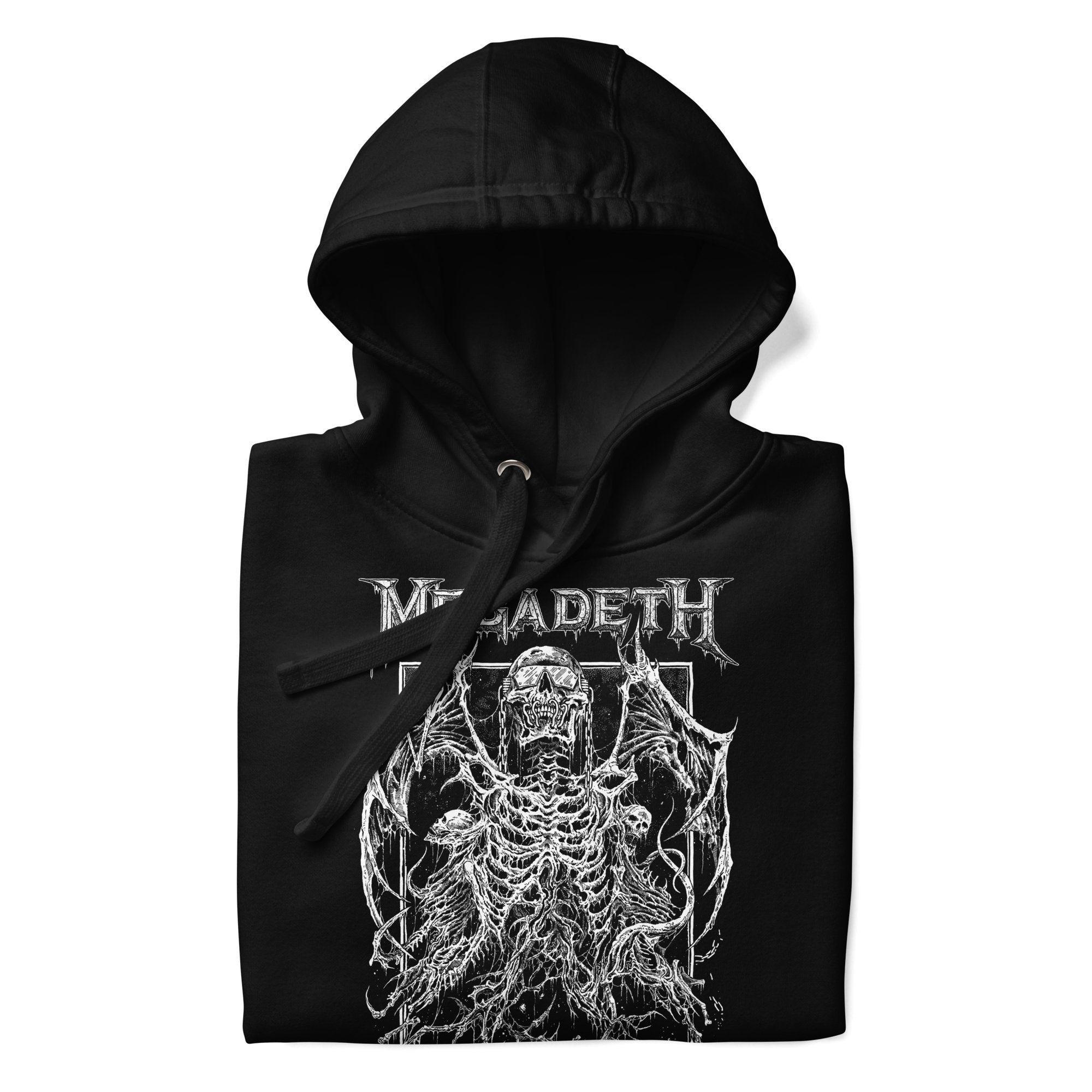 Megadeth Skeleton Wings Classic Hoodie T-Shirts, Sweatshirt | ZylaModa.com (Image 2)