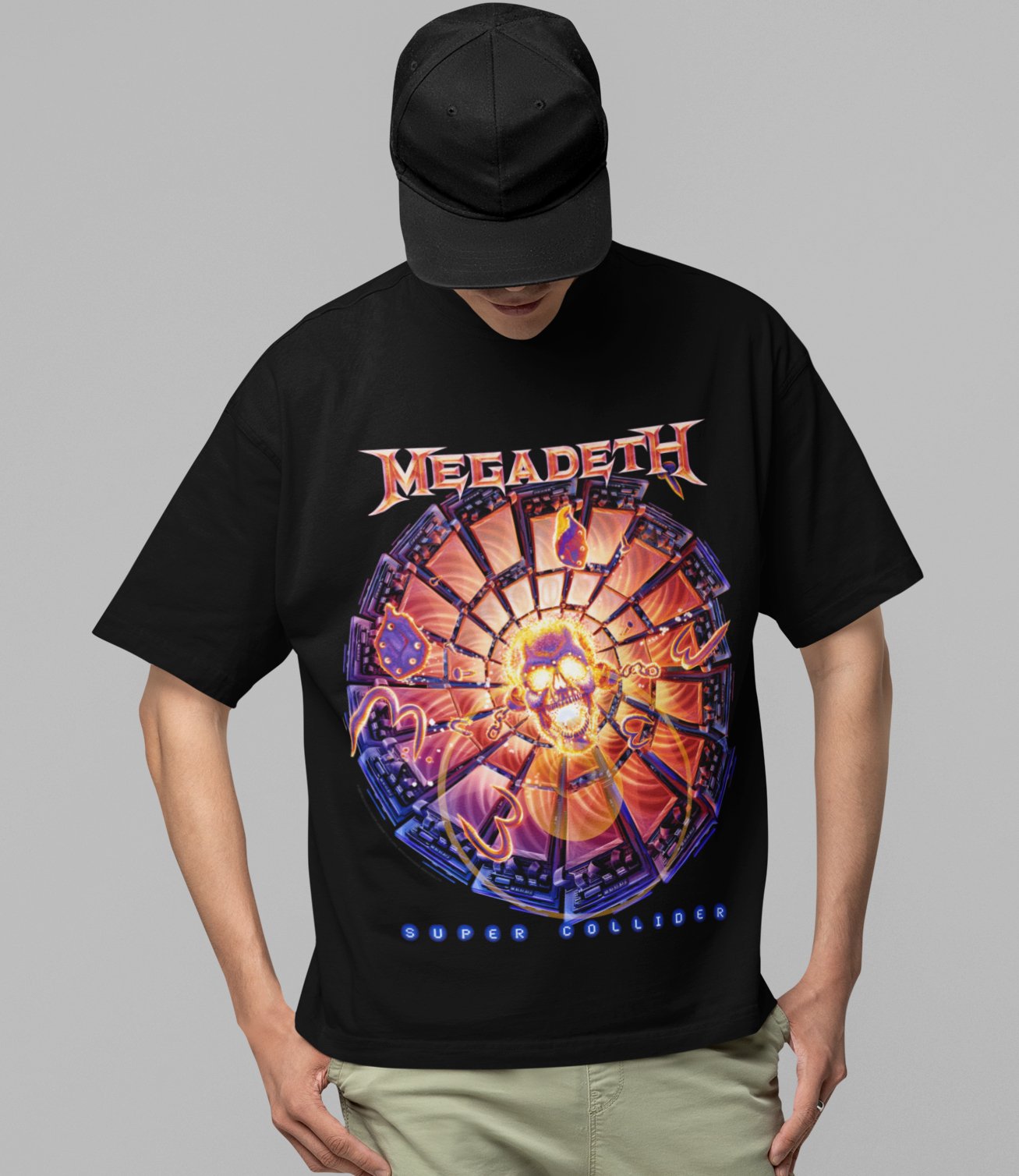 Megadeth Super Collider Jumbo Print T-shirt Hoodie, Sweatshirt | ZylaModa.com (Image 2)