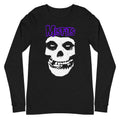 Misfits - Purple Skull Long Sleeve T-Shirt Hoodie, Sweatshirt | ZylaModa.com