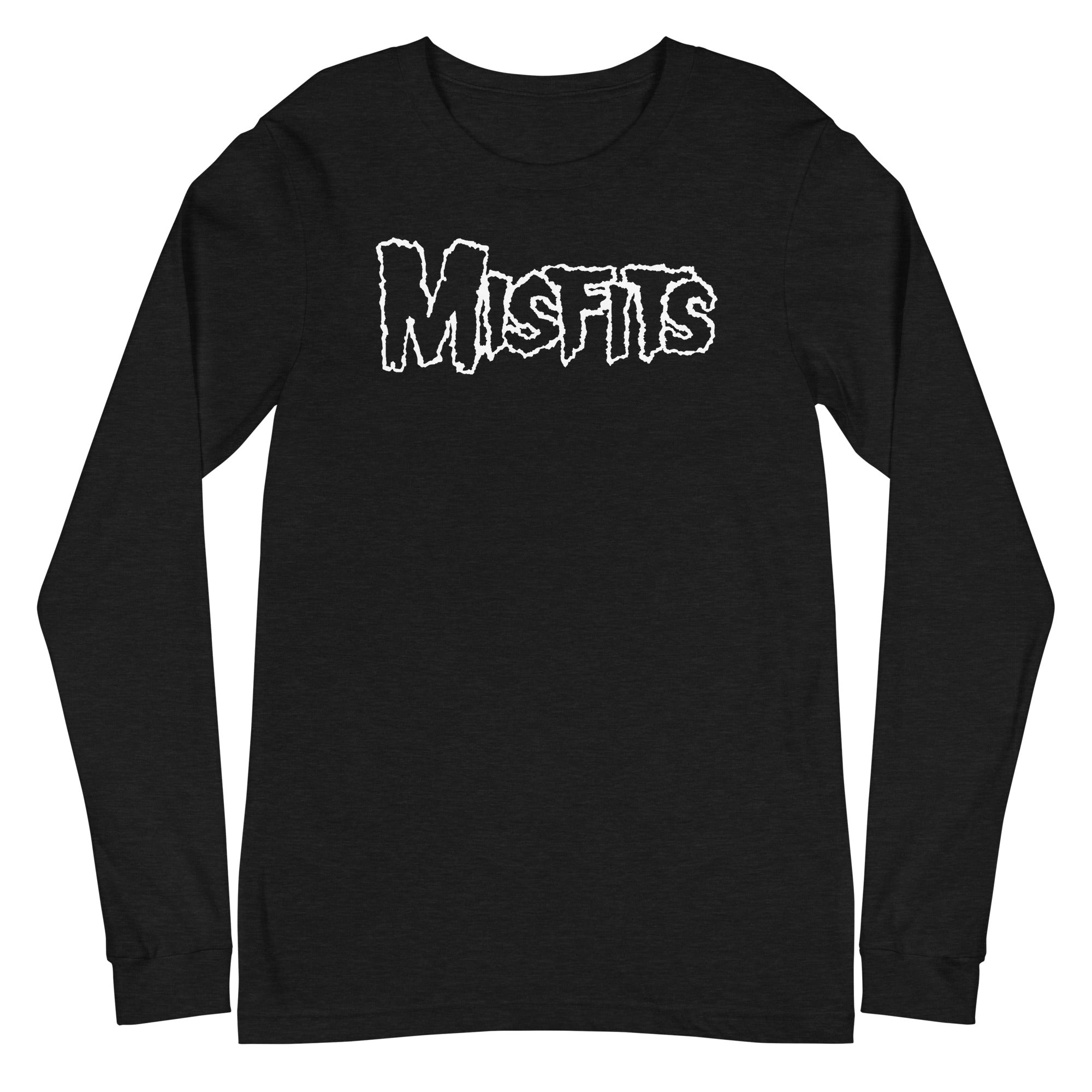 Misfits - White Drip Logo Long Sleeve T-Shirt Hoodie, Sweatshirt | ZylaModa.com