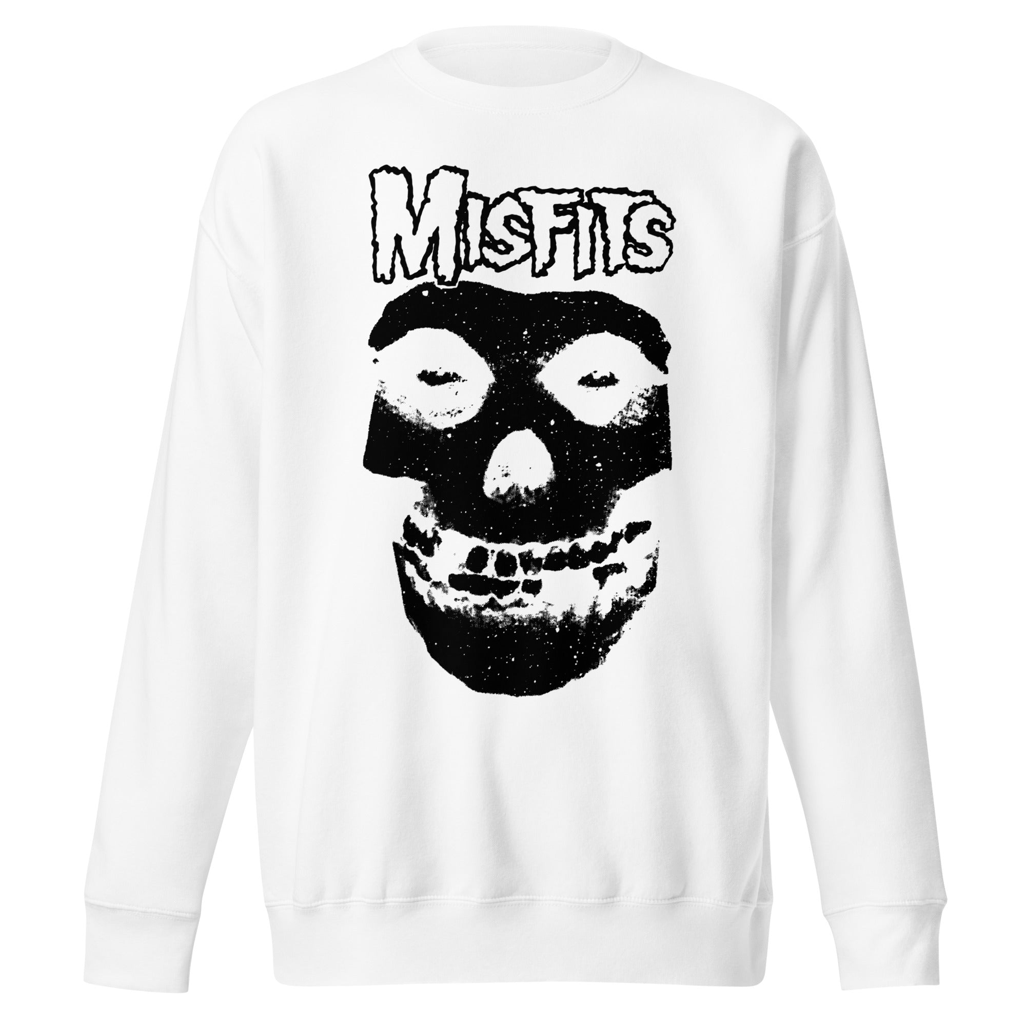Misfits Black Skull Jumbo Print Sweatshirt T-Shirts, Hoodie | ZylaModa.com (Image 1)