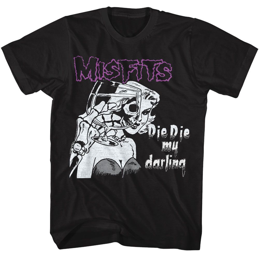 Misfits - Die Die Boyfriend Tee Hoodie, Sweatshirt | ZylaModa.com